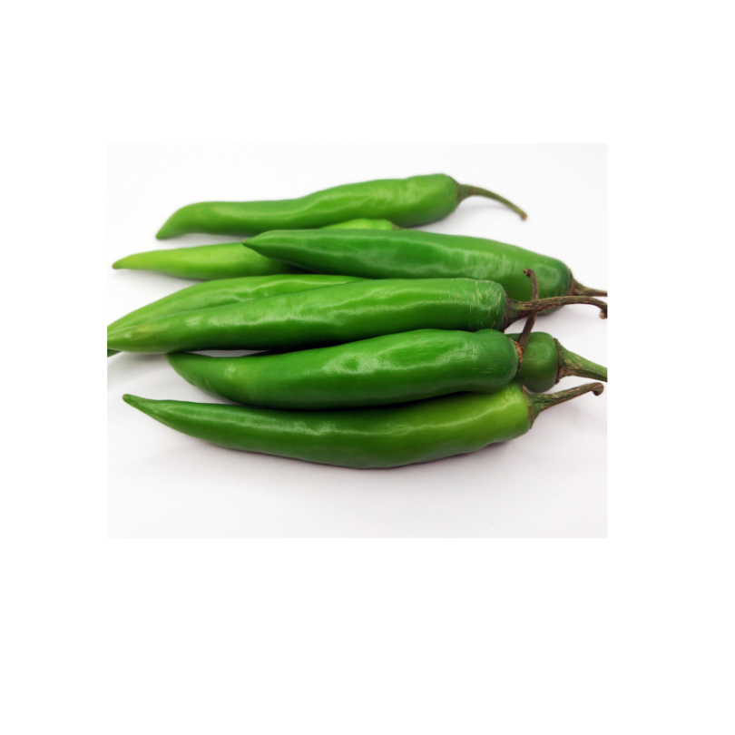 Green Chilli Hot (हरी मिर्च तीखी) (500 GM)